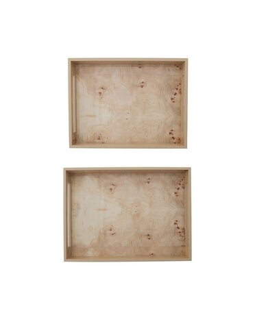 Wood Veneer Tray, Large, 19 X 14 in.