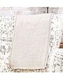 Beige Cotton Throw 50 x 60