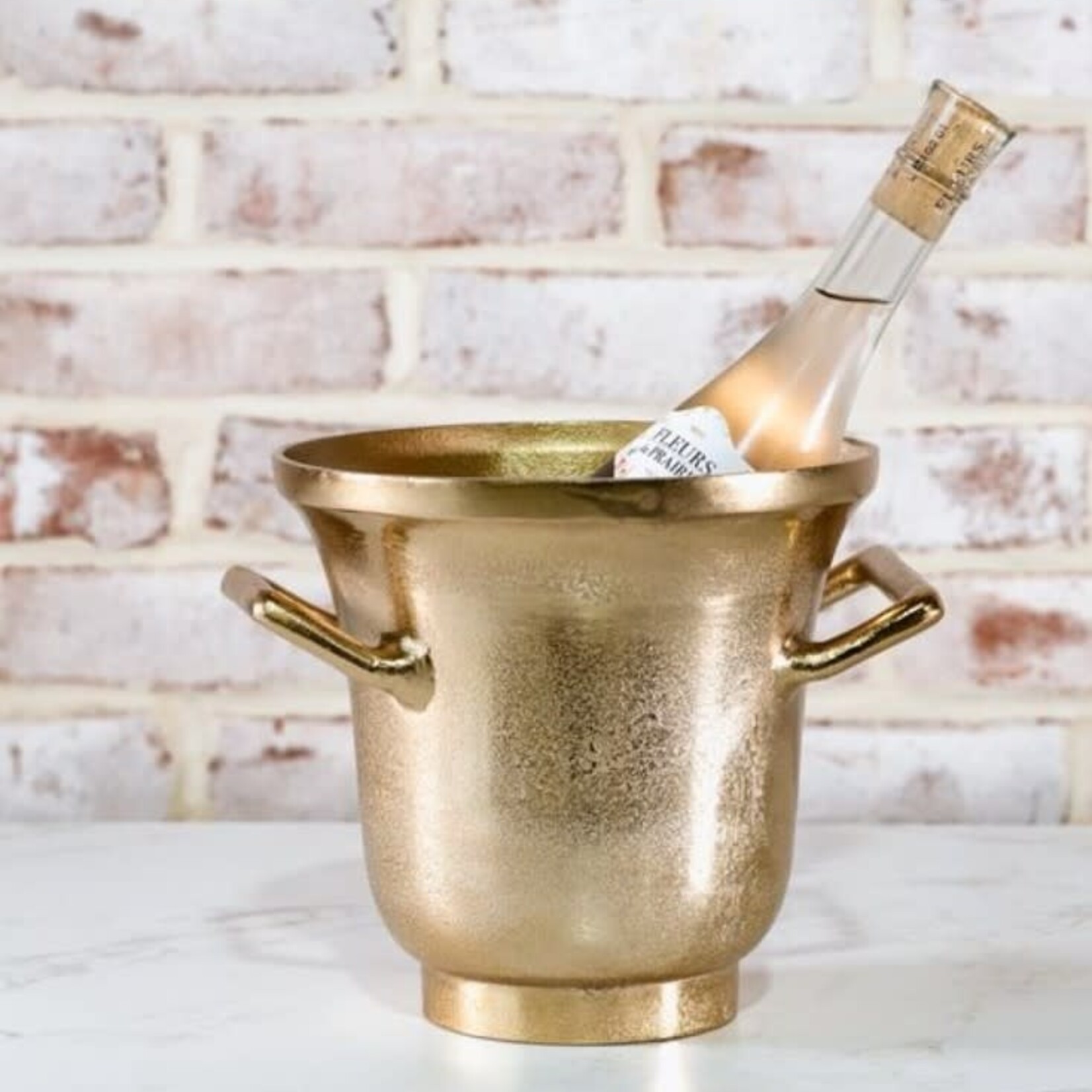 Elegant Gold Ice Bucket 7.5"