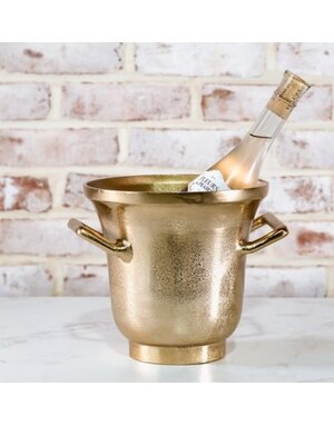 Elegant Gold Ice Bucket 7.5"