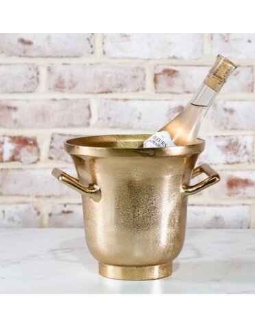 Elegant Gold Ice Bucket 7.5"