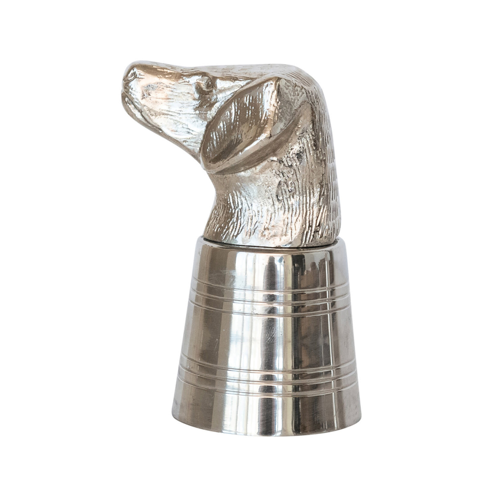 Steel Dog Head Jigger in Kraft Box, 2 oz