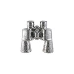 Stoneware Decorative Binoculars, 7"x 6"