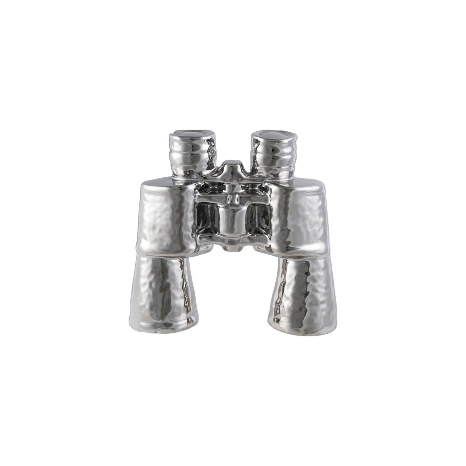 Stoneware Decorative Binoculars, 7"x 6"