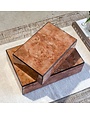 Burl Wood Grain Boxes Large