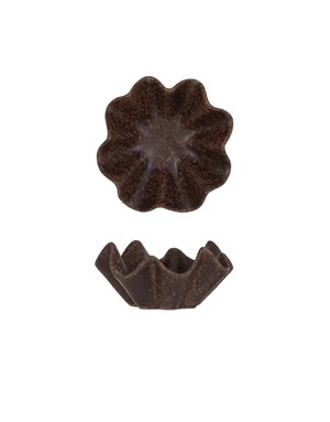Pleated Stoneware Dish, 5.5"Rnd