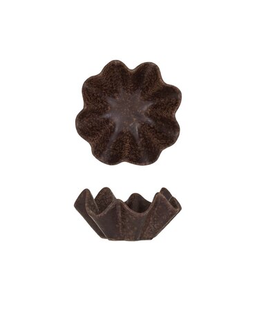 Pleated Stoneware Dish, 5.5"Rnd