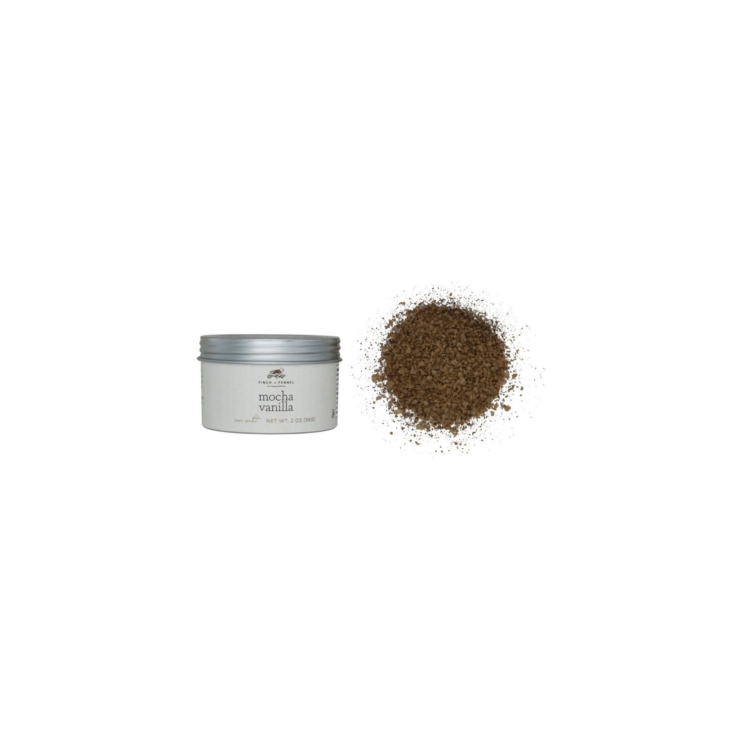 Mocha Vanilla Sea Salt, 2 oz