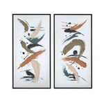 Calliope Framed Canvas, 31.6 X 61.6, Set of Two