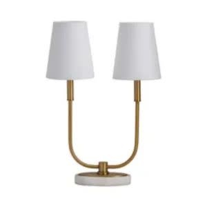 Hale Double Light Task Lamp, 21.5 in., Lighting Available for Local Delivery or Pick Up