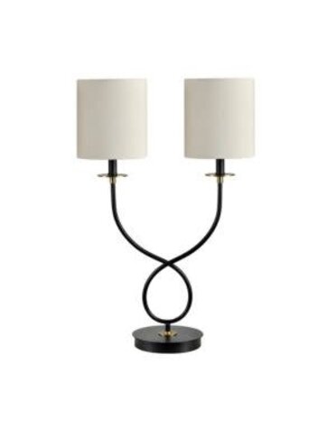 Olson Dallon Twin-Light Table Lamp, 27.75 in., Lighting Available for Local Delivery or Pick Up