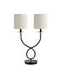 Olson Dallon Twin-Light Table Lamp, 27.75 in., Lighting Available for Local Delivery or Pick Up