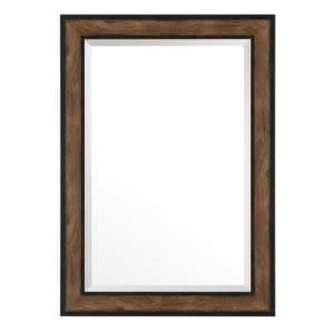 Impressions 6 Mirror, Brown, 36 X 27 X 1, Mirror Available for Local Delivery or Pick Up