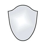Vanguard 3 Mirror, Black, 50 X 60 in.
