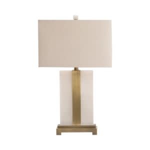 Marble Table Lamp with Nightlight, 28.25 in., Lamp Available for Local Delivery or Pick Up