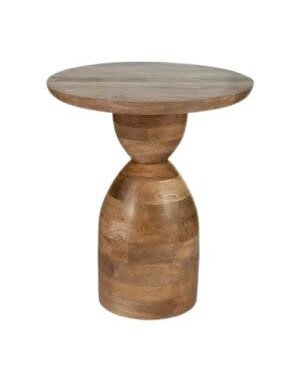 Simple Side Table, Natural Kd, 16 X 19, Furniture Available for Local Delivery or Pick Up