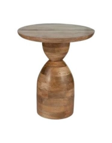 Simple Side Table, Natural Kd, 16 X 19, Furniture Available for Local Delivery or Pick Up