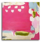 Pink Rhapsody II Gallery Wrap, 28 X 28