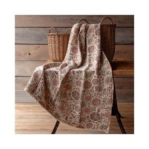 Fennel Botanical Print Cotton Throw, 50 X 60 in.