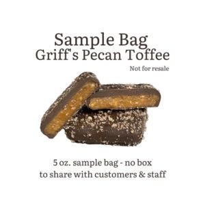 Griff's Toffee Griff's Toffee, Dark Chocolate Pecan Toffee, SAMPLE