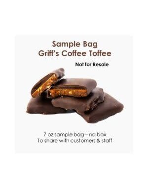 Griff's Toffee Griff's Toffee, Dark Chocolate Coffee Toffee, SAMPLE