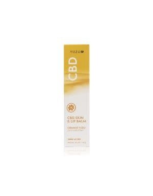 Yuzu Soap Yuzu Skin & Lip Balm, Orange Yuzu, 50 mg