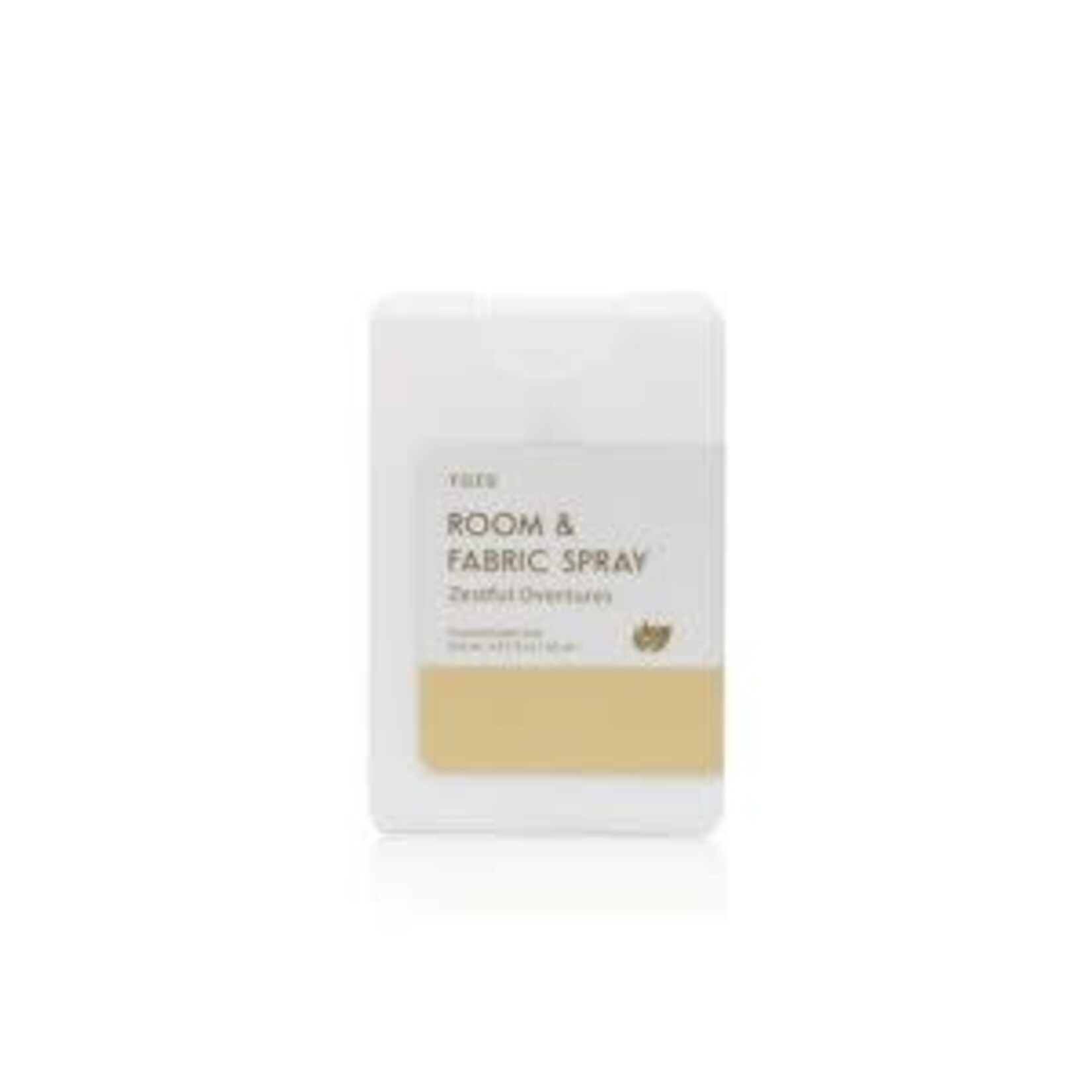 Yuzu Soap Yuzu Pocket Room & Fabric Spray, Zestful Overtures, Yellow