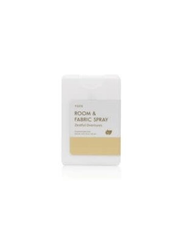 Yuzu Soap Yuzu Pocket Room & Fabric Spray, Zestful Overtures, Yellow