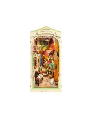 Hands Craft Book Nook Kit: Floral Corner with Dust Cover
