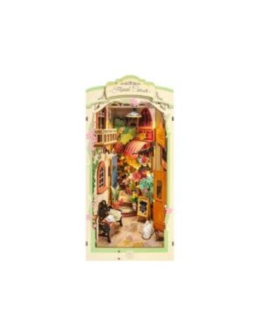 Hands Craft Book Nook Kit: Floral Corner with Dust Cover