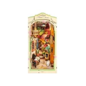 Hands Craft Book Nook Kit: Floral Corner with Dust Cover