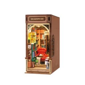 Hands Craft Miniature House Book Nook Kit: Bookstore