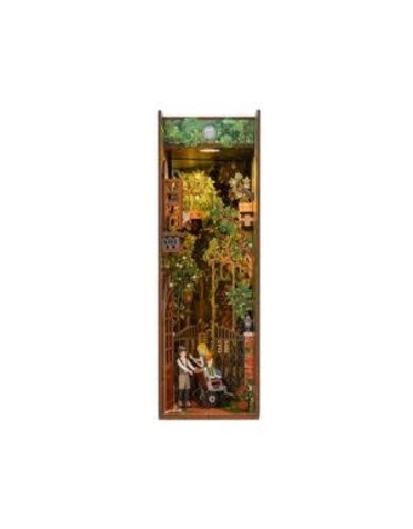 Hands Craft Miniature House Book Nook Kit: Secret Garden