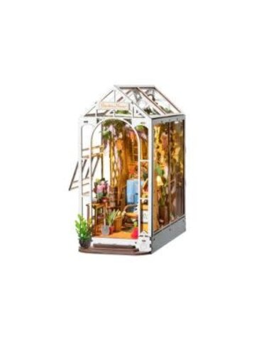 Hands Craft Miniature House Book Nook Kit: Garden House