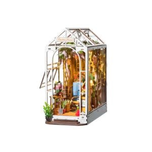 Hands Craft Miniature House Book Nook Kit: Garden House