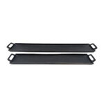 Donovan Black Metal Tray Small, 29" x 5"
