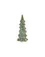 Stoneware Tree, Blue & Green, 8"