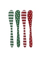 Stainless Steel Knife with Dots/Stripes, Assorted