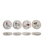 Stoneware Plate with Holiday Icon & Tipsy Saying, Assorted