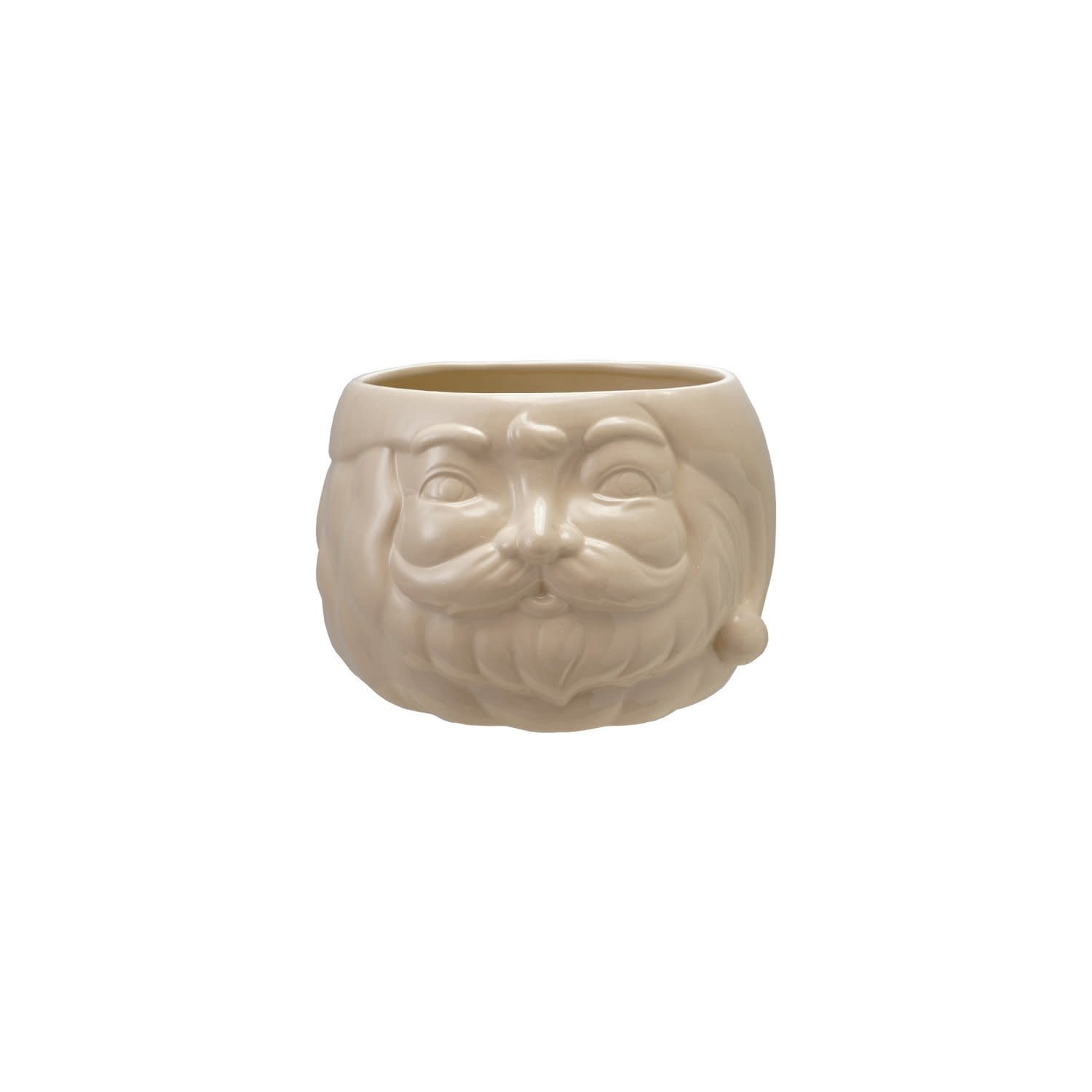 Santa Head Shaped Bottle Cooler, 14"x 9"