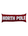 Woven Lumbar "North Pole" Pillow, 36"x 12"