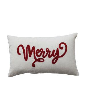 "Merry" Lumbar Pillow, 20"x 12"