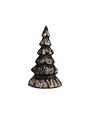 Stoneware Tree, Matte Brown, 8"