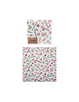 Paper Napkins with Holiday Pattern, Set of 50