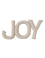 "Joy" Shaped Pillow, 31"x 14"