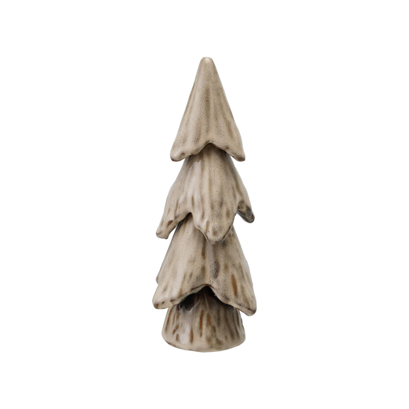 Stoneware Tree, Cream, 8 in.