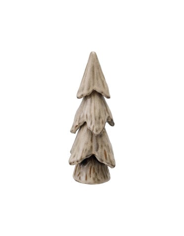 Stoneware Tree, Cream, 8"