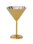 Stainless Steel Martini Glass, 8 oz