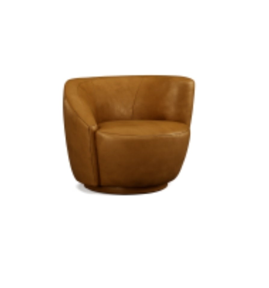 L3410-LC Left Arm Swivel Chair in Harvest Butterscotch