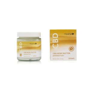Yuzu Soap Yuzu TESTER CBD Body Butter, Japanese Yuzu, 100mg